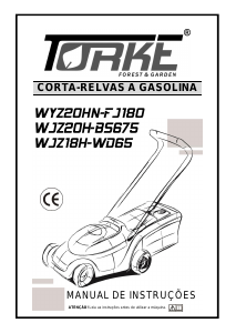 Manual Torke WJZ18H-WD65 Corta-relvas