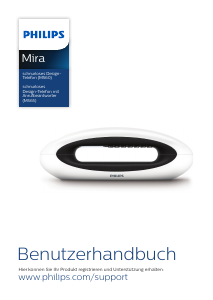 Bedienungsanleitung Philips M5651WG Mira Schnurlose telefon
