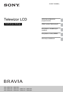 Instrukcja Sony Bravia KDL-32R420A Telewizor LCD