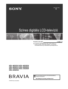 Használati útmutató Sony Bravia KDL-32S2530 LCD-televízió