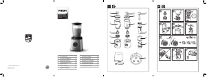 Mode d’emploi Philips HR3653 Avance Collection Blender