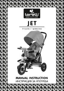 Instrukcja Lorelli Jet Trycykl