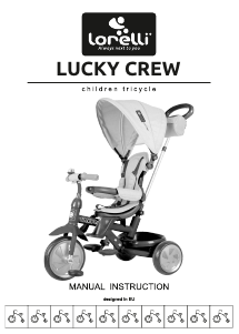 Руководство Lorelli Lucky Crew Трехколесный велосипед