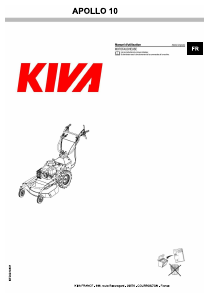 Mode d’emploi KIVA APOLLO 10 Tondeuse à gazon