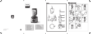 Bedienungsanleitung Philips HR3865 Avance Collection Standmixer