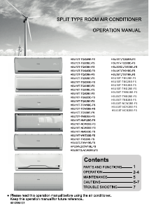 Manual Haier HSU19T-TXS3BE-FS Air Conditioner