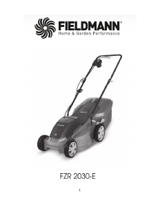 Manual Fieldmann FZR 2030-E Mașină de tuns iarbă