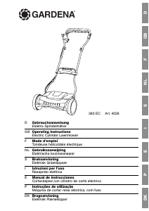 Handleiding Gardena 380 EC Grasmaaier