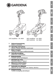 Handleiding Gardena 38E easyMove Grasmaaier