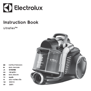 Manual Electrolux ZUF4206DEL Ultraflex Vacuum Cleaner