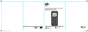 Mode d’emploi OK OMP 80 Téléphone portable