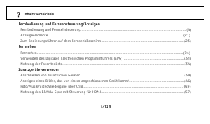 Bedienungsanleitung Sony Bravia KDL-32W5800 LCD fernseher