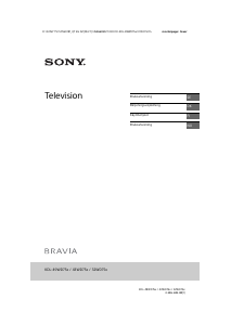Brugsanvisning Sony Bravia KDL-32WD753 LCD TV