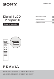 Priručnik Sony Bravia KDL-37EX402 LCD televizor