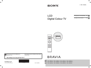 Посібник Sony Bravia KDL-37EX402 Рідкокристалічний телевізор