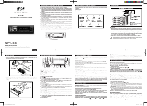 Manual Muse M-199 BT Auto-rádio