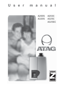 Manual ATAG A325EC Central Heating Boiler