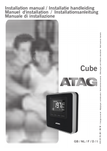 Mode d’emploi ATAG Cube Thermostat