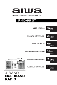 Manual de uso Aiwa RMD-99 ST Radio