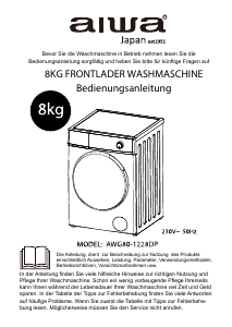 Bedienungsanleitung Aiwa AWG80-1228DP Waschmaschine