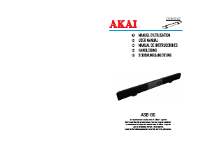 Manual Akai ASB-66 Speaker