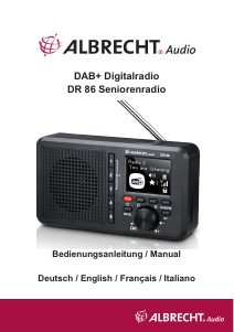 Manuale Albrecht DR 86 Radio