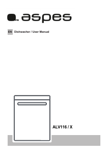 Handleiding Aspes ALV116 Vaatwasser