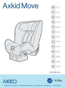 Mode d’emploi Axkid Move Siège bébé