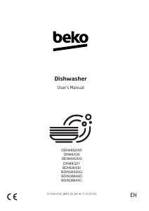 Manual BEKO DIN48Q21 Dishwasher