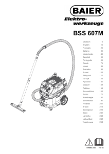 Kullanım kılavuzu Baier BSS 607M Elektrikli süpürge
