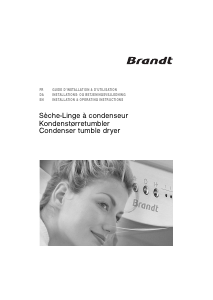 Mode d’emploi Brandt EFE8711K Sèche-linge