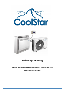 Bedienungsanleitung CoolStar CSM4400vino Klimagerät