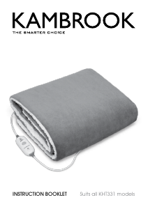 Manual Kambrook KHT331PLM Electric Blanket