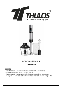 Manual de uso Thulos TH-BM1552 Batidora de mano