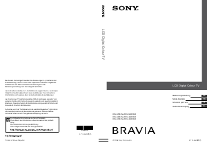 Manuale Sony Bravia KDL-40W4730 LCD televisore