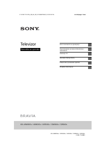 Priročnik Sony Bravia KDL-40WD650 LCD-televizor