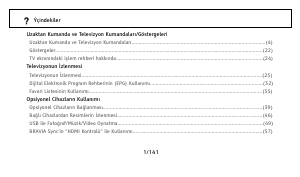 Kullanım kılavuzu Sony Bravia KDL-40Z5800 LCD televizyon