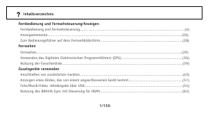 Bedienungsanleitung Sony Bravia KDL-40Z5810 LCD fernseher