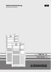 Bedienungsanleitung Liebherr CN 4815 Kühl-gefrierkombination