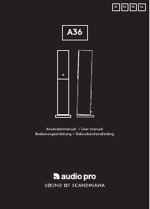 Bedienungsanleitung Audio Pro A28 Lautsprecher