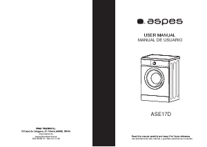 Manual de uso Aspes ASE17D Secadora