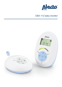 Manual Alecto DBX-112 Baby Monitor