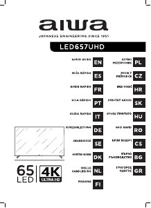 Manuale Aiwa LED657UHD LED televisore