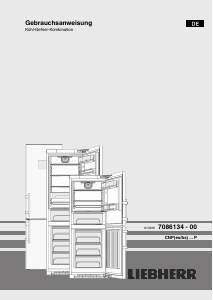 Bedienungsanleitung Liebherr CNPes 4858 Kühl-gefrierkombination