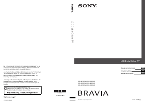 Manual de uso Sony Bravia KDL-46W4710 Televisor de LCD