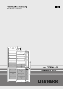 Bedienungsanleitung Liebherr CU 2915 Kühl-gefrierkombination