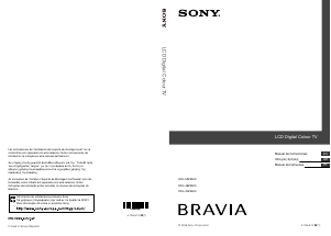 Manual Sony Bravia KDL-46Z4500 Televisor LCD