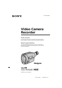 Handleiding Sony CCD-TR3100E Camcorder