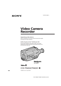 Manual Sony CCD-TR401E Camcorder