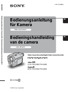 Handleiding Sony CCD-TRV228E Camcorder